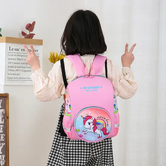 New Children′s Backpack Cartoon Cute Kindergarten Baby Bag Korean Version Fashion Boys and Girls Light Weight Backpack Fashion
