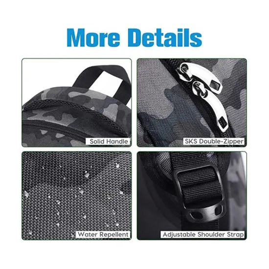 Custom Logo for Traveling Sport Business Laptop Backpacks Bags with USB