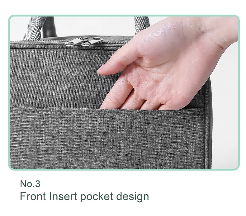 Custom School Breakmilk Food Picnic Delivery Office Warmer Bag Women Wholesale Stock Trendy Insulated Thermal Lunch Bag for Kids