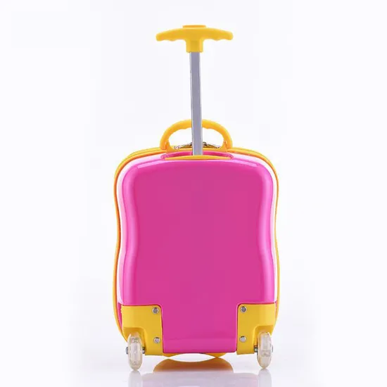 Wholesale 3D Children′s Cartoon Trolley Luggage Bag Baby Suitcase