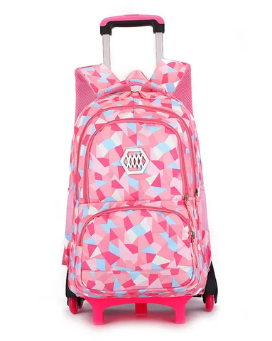 Wholesale Trolley Children School Backpack with Wheels Trolley Bag