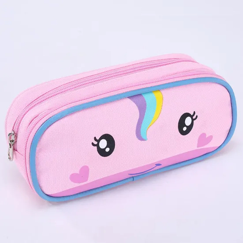 Wholesale Custom Cartoon Cute Unicorn Tote Bag Pencil Caselarge Capacity Waterproof Children′s Backpacks Boys and Girls Backpack