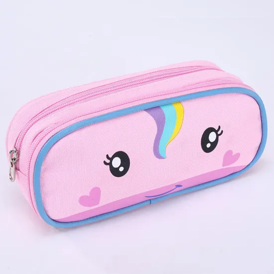 Wholesale Custom Cartoon Cute Unicorn Tote Bag Pencil Caselarge Capacity Waterproof Children′s Backpacks Boys and Girls Backpack