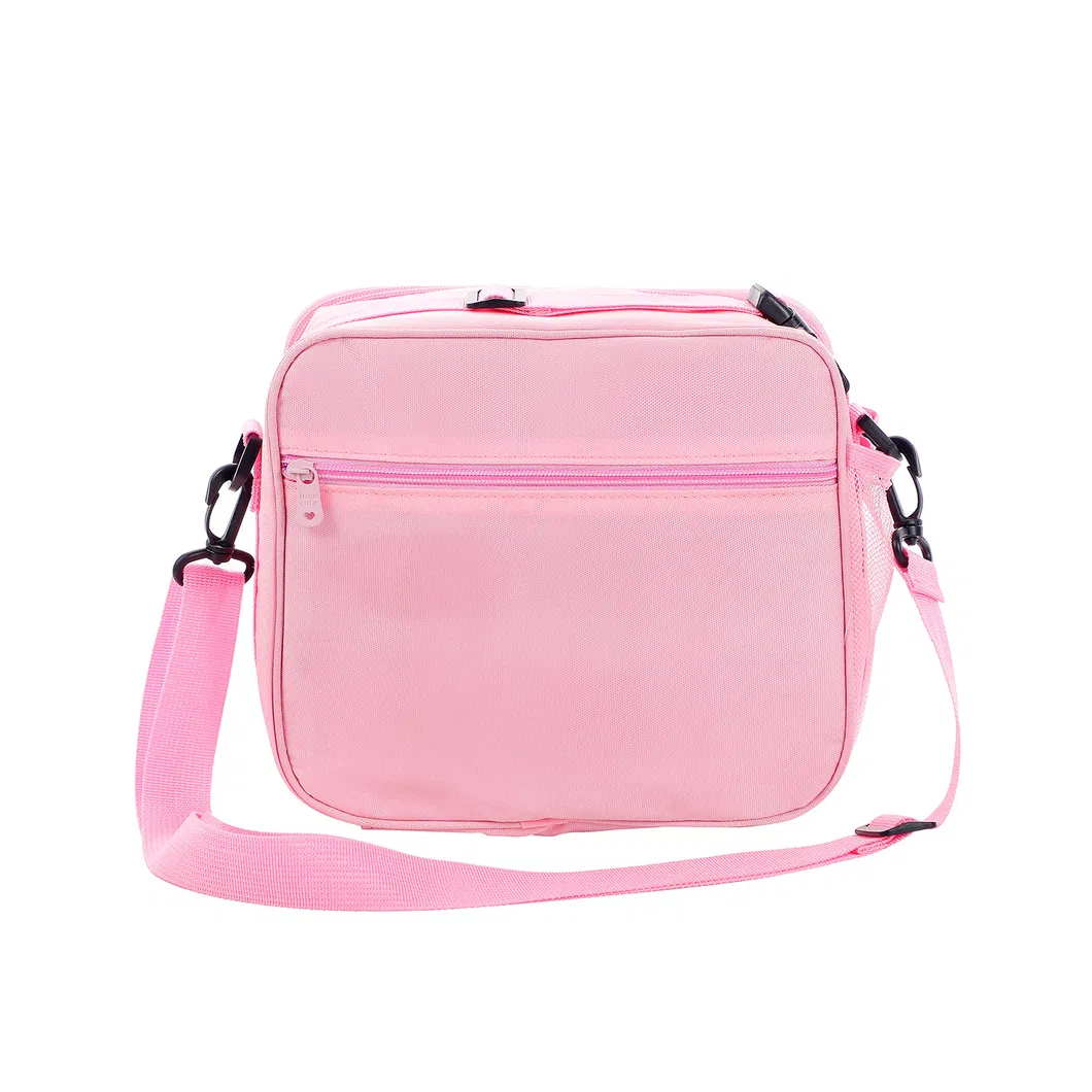 Fashion Holographic Rainbow Travel Thermal Picnic Bag Kids Portable School Insulated Food Lunch Cooler Bag for Children