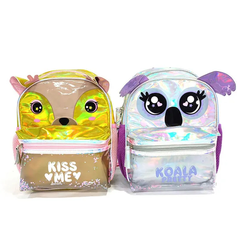 Custom Cartoon Kids Backpacks Mini Kindergarten Clear PVC Animal Backpack Children Girls Boys Backpack