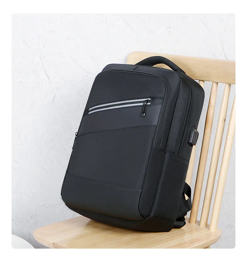 New Design Durable Mochila Smart Business Notebook Back Pack USB Charger Bagpack Nylon Casual Backpack