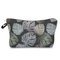 Fashion Retro Leaf Design Girls Pencil Pouch Travel Cosmetic Makeup Bag Custom