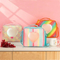 Holographic Cupcake Sweet Print Lunch Bag with Handle for Student