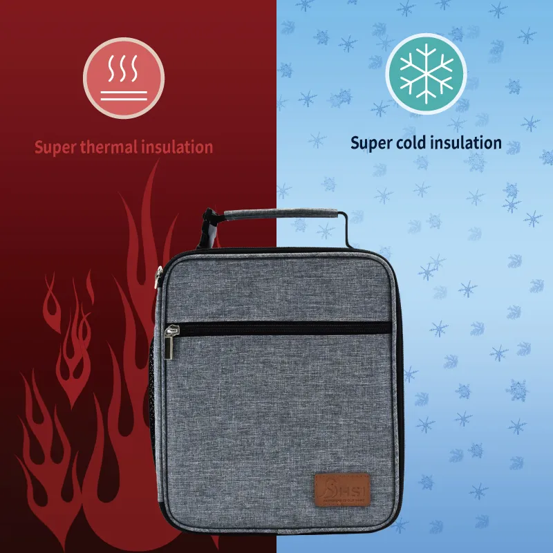 Selling Lunch Bag Can Be Insulated for 4 Hours with a Handle School for Office Cooler Bag