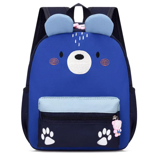Factory Direct Sale Children Animal Schoolbag Light Custom Kids Backpack Kindergarten Kids School Bag for Boys and Girls