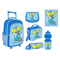 Custom 5 PCS Set Waterproof Backpack Girl Daily Fashion Kids Character School Trolley Bags