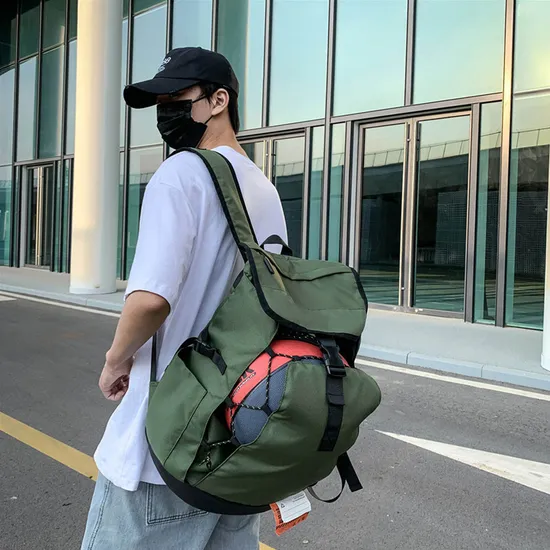 Basketball Bag New of Backpack Men′s Leisure Sports College Students School Bag Street Trend Backpack Generation