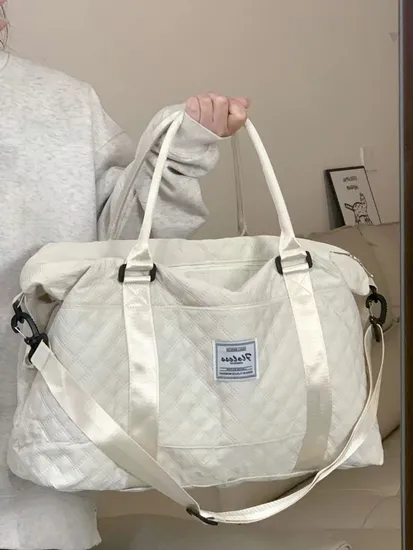 2024 Popular Travel Yoga Bag Embroidered Dry Wet Separation Bag