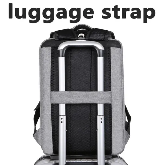 Backpack Laptop Bag Market Polyester Travel Business Bookbag Anti Theft Backpack with USB Charger Port
