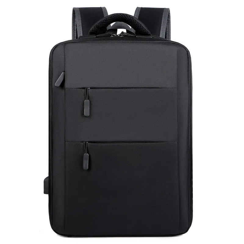 Backpack Laptop Bag Market Polyester Travel Business Bookbag Anti Theft Backpack with USB Charger Port