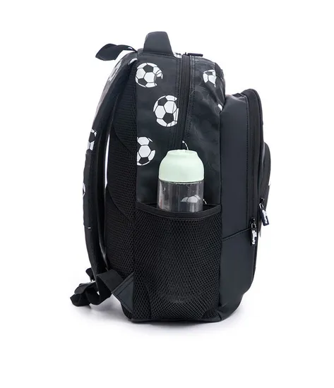 Boys Football Printed Backpack Student Soccer Schoolbag Large Capacity Fashion Polyester Backpack for Boys