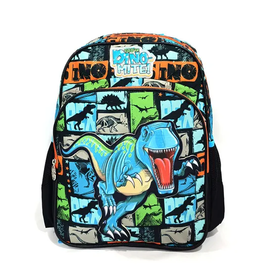 Large Capacity Dinosaur Design School Students Backpack Cute Cartoon Children School Bags for Boys