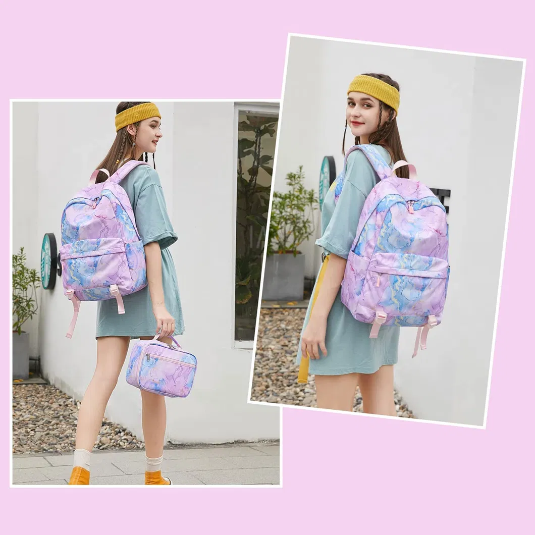 Custom Logo Polyester Children Bags Kids School Backpack for Girls Boys Waterproof Bag Customized