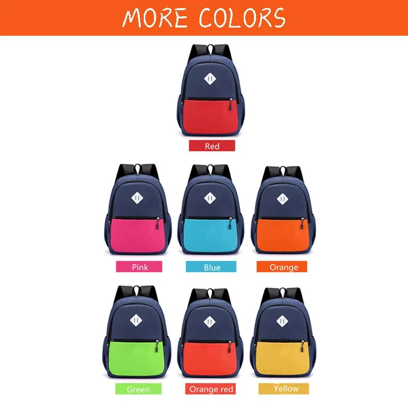 Factory Custom Schoolbags Children Bookbags Students Back Pack Bag Kids Lightweight New Design School Bag Backpack