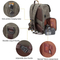 Custmized Retro Large Capacity Canvas Waterproof Drone Bag Camera Bag Backpack
