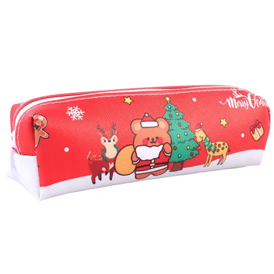 New Product Large Capacity Christmas Pencil Case Stationery Pouch Personalized Pencil Case
