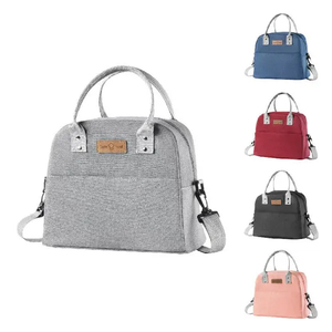 New Oxford Cloth Lunch Bag Box Thickened Outside Portable Thermal Ice Bento Meal Bag Takeaway Tote Cooler Bag for School Office