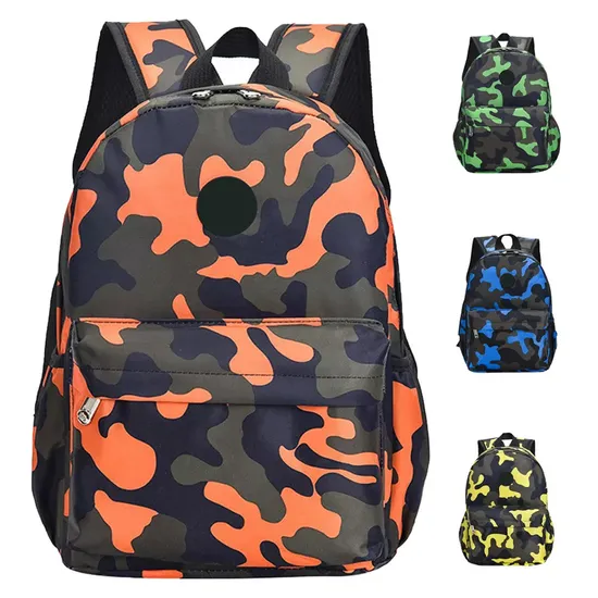 Camouflage All Over Print Backpacks School Bags Students Cute Printing Oxford Rucksack Mochilas Infantiles Bagpack