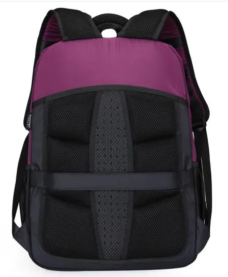 Custom Large Capacity Elastic Fabric Wear-Resistant Waterproof Renewable Environmental Protection Materials Backpack
