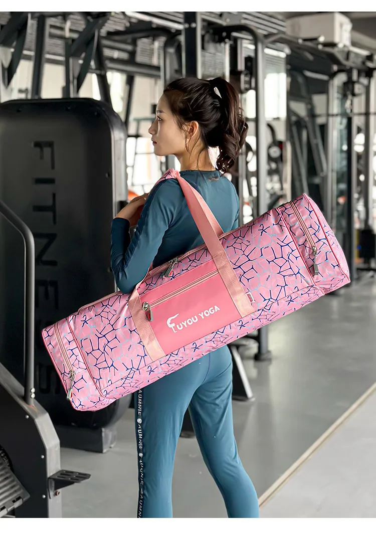 2024 Spring New Yoga Mat Storage Bag Multi Functional Yoga Large Capacity Sports Fitness Backpack