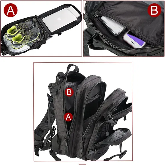 Factory Outdoor Waterproof Oxford Backpack Multifunctional and Large Capacity Tactical Backpacks