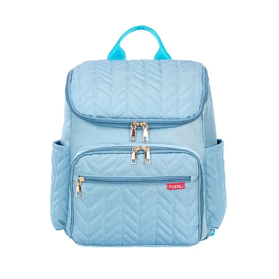 Mommy Bag Embroidered Thread Baby Bag Large Capacity Travel Bag Diaper Backpack