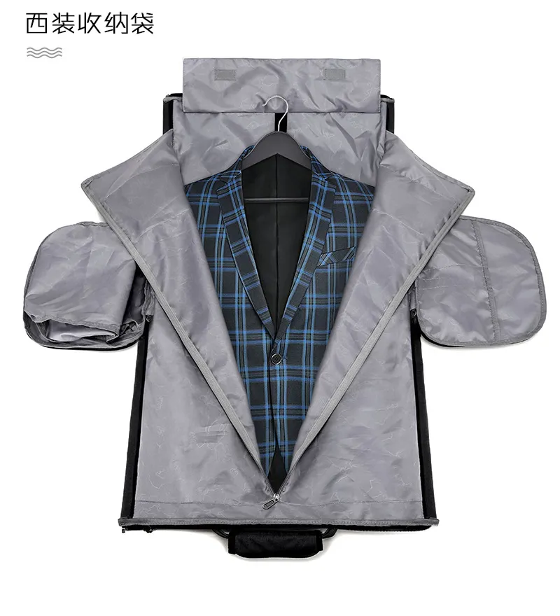 New Mens Suit Travel Bag Portable Storage Foldable Business Luggage Bag