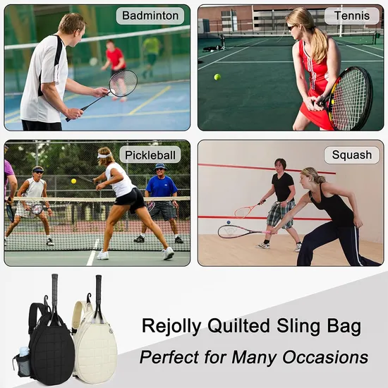 Factory Wholesale Fashionable Tennis Equipment Bag Badminton Racket Bag