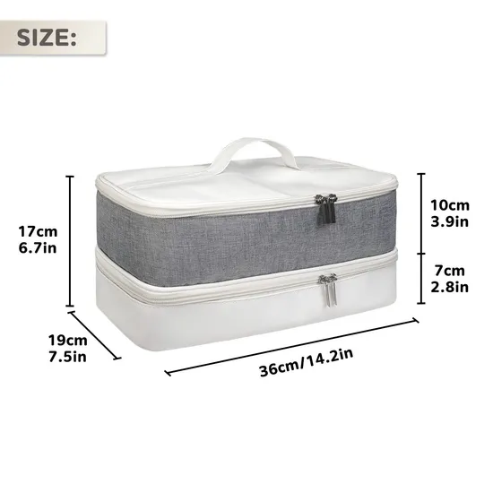 Hair Dryer Storage Bag Curling Stick Travel Handbag