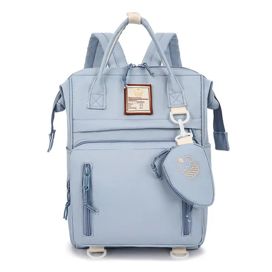 2024 New Waterproof and Wear-Resistant Large Capacity Multifunctional Diaper Shoulder Bag Mommy Backpack