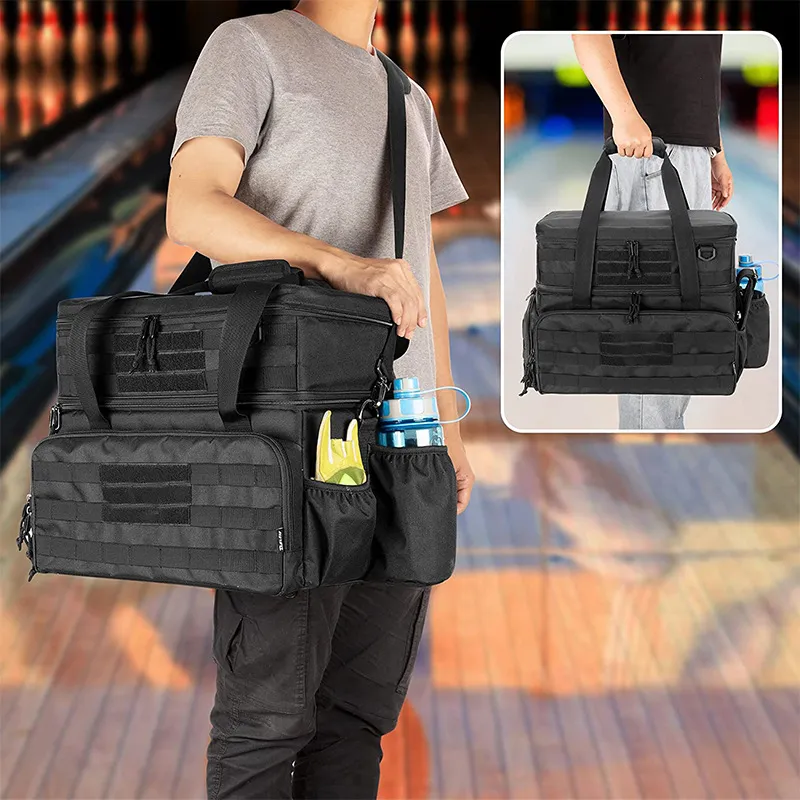 Customized New Tactical Style Bowling Bag Single Ball Bowling Handbag