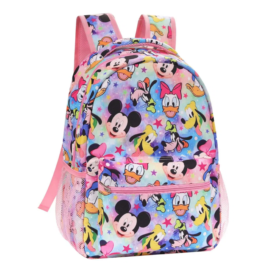 New Mitch Three Piece Backpack for Elementary School Students Cartoon Backpack