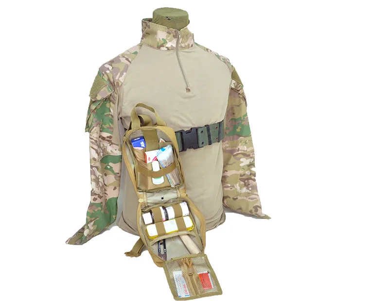 Molle Tactical Medical Accessory Bag Camouflage Emergency Outdoor Bag