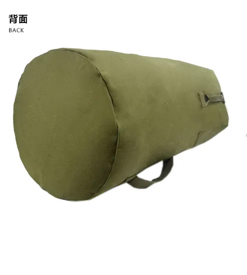 Camouflage Bucket Backpack Outdoor Mountaineering Travel Bag