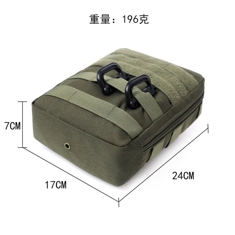 Outdoor Tactical Molle Accessories Nylon Waterproof Medical First Aid Kit