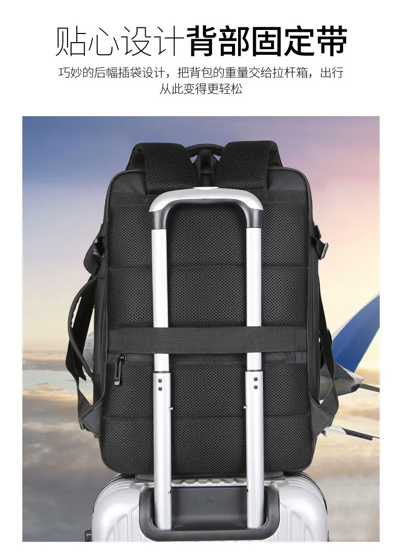 New Large Capacity Computer Backpack Multifunctional Business Backpack