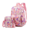 New Three Piece Backpack Sweet and Cute Leisure Travel Backpack Large Capacity Primary Backpack