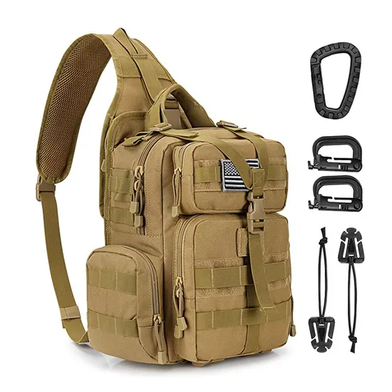 Cross Border Multifunctional Camouflage Single Shoulder Waist Bag Chest Bag