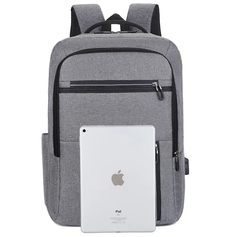 Mens Business 15.6-Inch Computer Backpack with Water Splashing Prevention Large Capacity Student Backpack