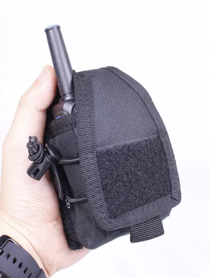 Tactical Vest Molle Compatible Radio Bag Walkie Talkie Bag Outdoor Storage Bag