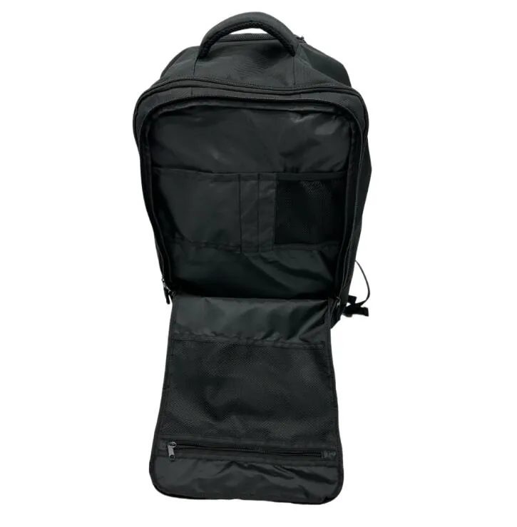 Men Wholesale Customized Wheel Trolley Travel Bag Backpack