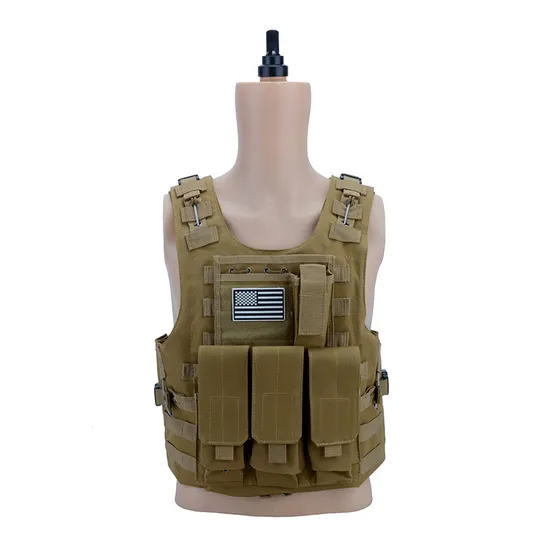 Jungle Field Equipment Training Safety Vest Multi Functional Camo Outdoor Quick Dismantling Tactical Vest