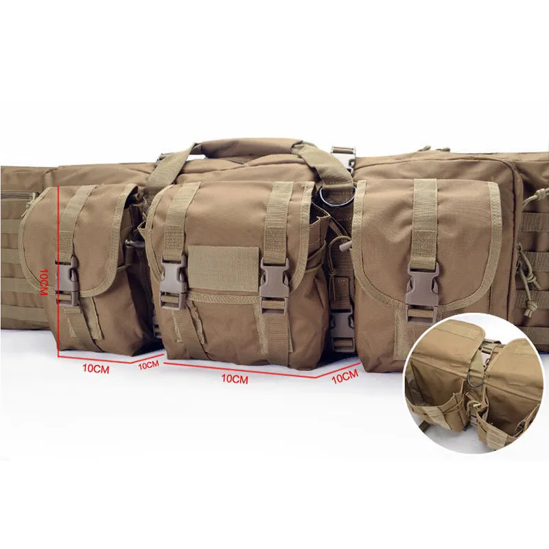 Tactical Heavy Gun Bag 47 Inch Camo Gun Bag Multi Functional Bag