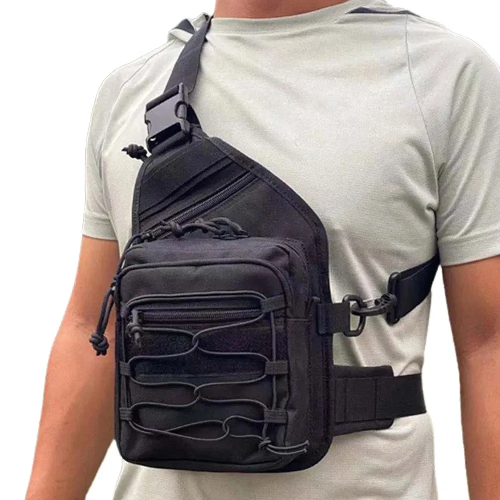 Small Chest Cycling Bag Single Shoulder Bag Outdoor Tactical Small Chest Bag