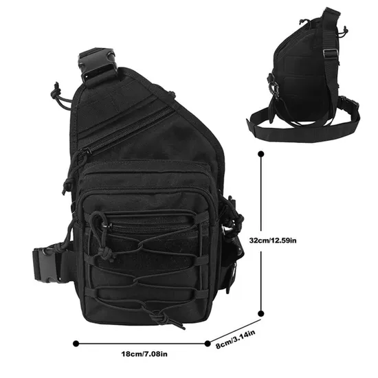 Small Chest Cycling Bag Single Shoulder Bag Outdoor Tactical Small Chest Bag